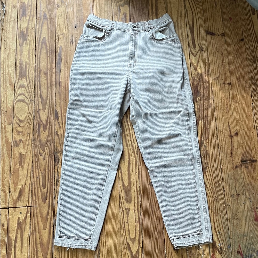 Gitano High Rise Light Beige Corduroy Jeans
